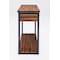 Alaterre Furniture Claremont 43"L Rustic Wood Console Table with Two Drawers and Low Shelf ANCM1074 - alternate 10